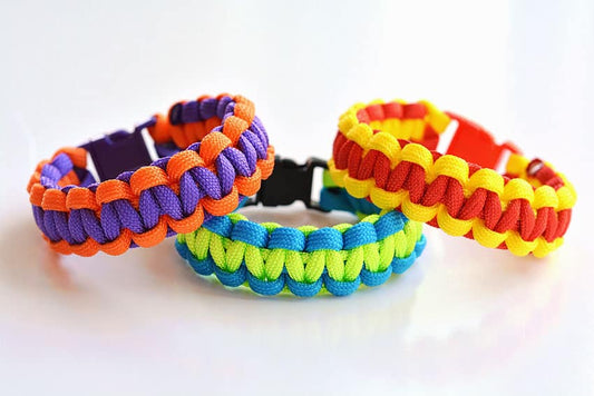Two Colored Paracord Bracelet